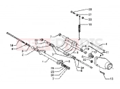 PIAGGIO motorfelfüggesztés