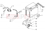 PIAGGIO X9 200 Battery