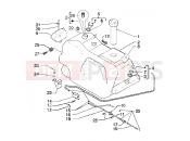 PIAGGIO X9 200 Fuel tank