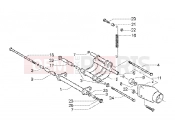 motorfelfüggesztés - Piaggio X9 200