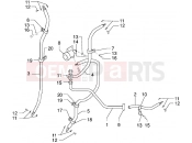 Brake piping - Piaggio X9 250
