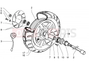 Front wheel - Piaggio X9 250