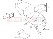 Saddle-Tool kit - Piaggio X9 250