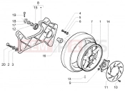 PIAGGIO X9 250 Evolution Rear wheel