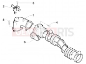 PIAGGIO X9 500 Evolution (USA) Union Pipe-Throttle Body-Injector