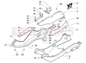 PIAGGIO X9 500 Evolution ABS Side coverings-spoiler