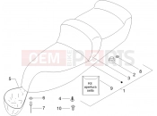 PIAGGIO X9 500 Evolution ABS Saddle/seats