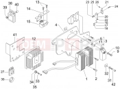 PIAGGIO X9 500 Evolution Voltage Regulators - Electronic Control Units (ecu) - H.T. Coil