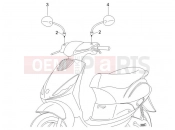 tükör - Piaggio Zip 50 2T 2012