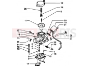 PIAGGIO Zip 50 4T Carburettor