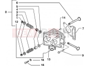 PIAGGIO Zip 50 4T Head-valves