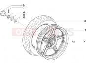 PIAGGIO Zip 50 4T Rear wheel