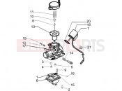 Carburetor's components - Piaggio Zip 50 4T 2009