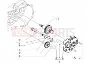 Reduction unit - Piaggio Zip 50 4T 2014