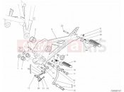 DUCATI 2008 Multistrada 1100 FOOTRESTS, LEFT » UNCLASSIFIED