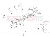 PIAGGIO Zip 50 SP Main cable harness
