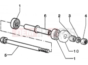 PIAGGIO Front wheel component parts