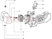 PIAGGIO hengerfej