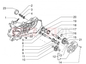 PIAGGIO Rear wheel shaft