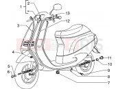 PIAGGIO bowdenek