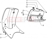 PIAGGIO Zip SP 50 old. Front glove compartment