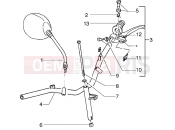 PIAGGIO Zip SP 50 old. Handlebars component parts