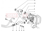 PIAGGIO Zip SP 50 old. Installation de refroidissement