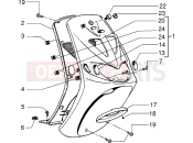 PIAGGIO Zip SP 50 old. Shieldren-Mask