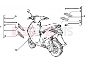 Front and rear blinkers - Piaggio Zip SP 50 H2O