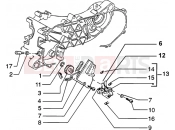 Oil pump - Piaggio Zip SP 50 H2O