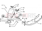 Shield-Spoiler - Piaggio Zip SP 50 H2O