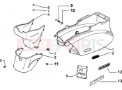 Side covers - Piaggio Zip SP 50 H2O