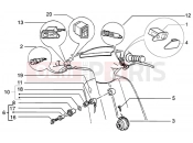 Switch-Horn-Lock - Piaggio Zip SP 50 H2O