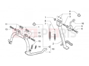 PIAGGIO Central stand-side stand