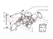 PIAGGIO BV 200 (U.S.A.) Carburettor