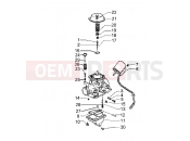 PIAGGIO BV 200 (U.S.A.) Carburettor