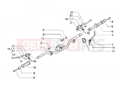 PIAGGIO BV 200 (U.S.A.) Handlebars-master cylinders