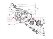 PIAGGIO BV 200 (U.S.A.) Rear wheel shaft