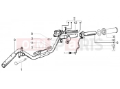 PIAGGIO Fly 125 4T Handlebars component parts