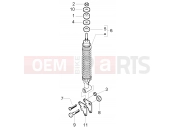 PIAGGIO Fly 125 4T Rear damper