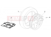 PIAGGIO Fly 125 4T Rear wheel