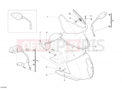 DUCATI 2008 Multistrada 1100 S COWLING » PLASTICS