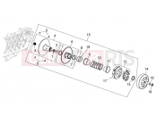 Clutch - Aprilia Atlantic 125 E3 2011