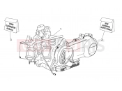 Engine - Aprilia Atlantic 125 E3 2011
