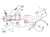 Front electrical system - Aprilia Atlantic 125 E3 2012