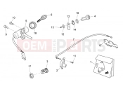 Lock hardware kit - Aprilia Atlantic 125 E3 2012