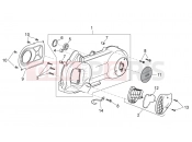 Variator cover - Aprilia Atlantic 125 E3 2012