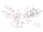 APRILIA Atlantic 300 RH controls