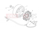 APRILIA Mojito Custom 50 2T (motor.Aprilia) Flywheel