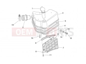 APRILIA Mojito Custom 50 2T (motor.Aprilia) Air box